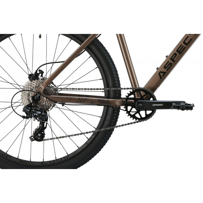 27.5" Велосипед Aspect RADIUM PRO, рама алюминий 18, 8ск., HD, бежевый, 2025