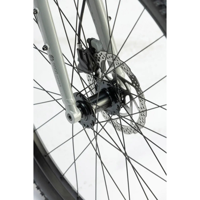 27.5" Велосипед REBEL RISE 259, рама алюминий 21.5, 10ск, HD, серый, 2024