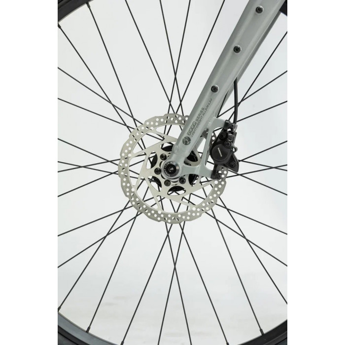 27.5" Велосипед REBEL RISE 259, рама алюминий 21.5, 10ск, HD, серый, 2024