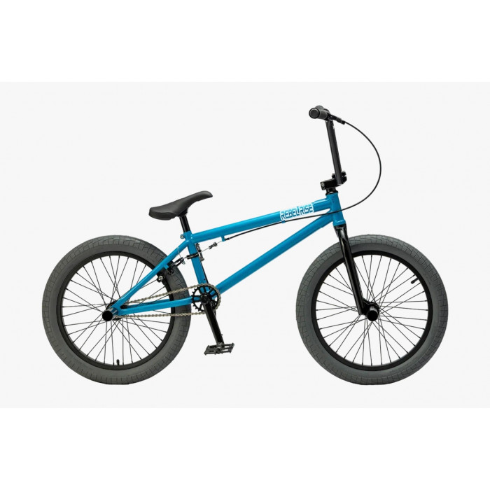20" Велосипед REBEL RISE 294 (BMX), рама сталь 20, 1ск, V-brake, синий, 2024