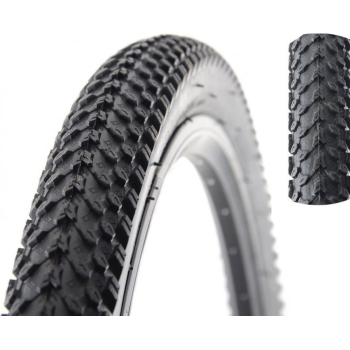 Покрышка 24x2.10 HOGGER HG-1197, антипрокол 3мм, горная, 30 TPI, черная