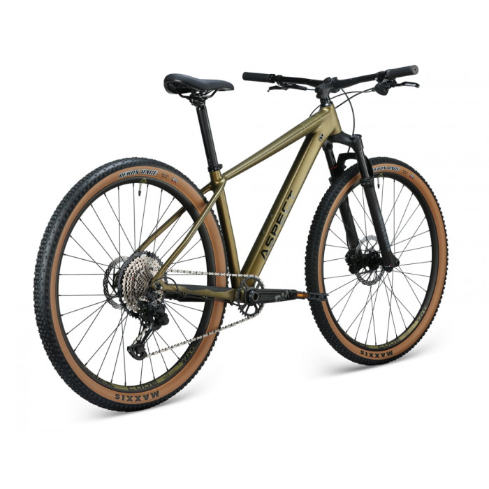 29" Велосипед Aspect AMP EXPERT, рама алюминий 20, 12ск., HD, золотой, 2025