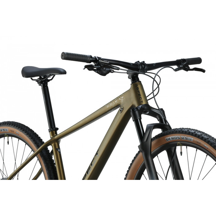 29" Велосипед Aspect AMP EXPERT, рама алюминий 20, 12ск., HD, золотой, 2025