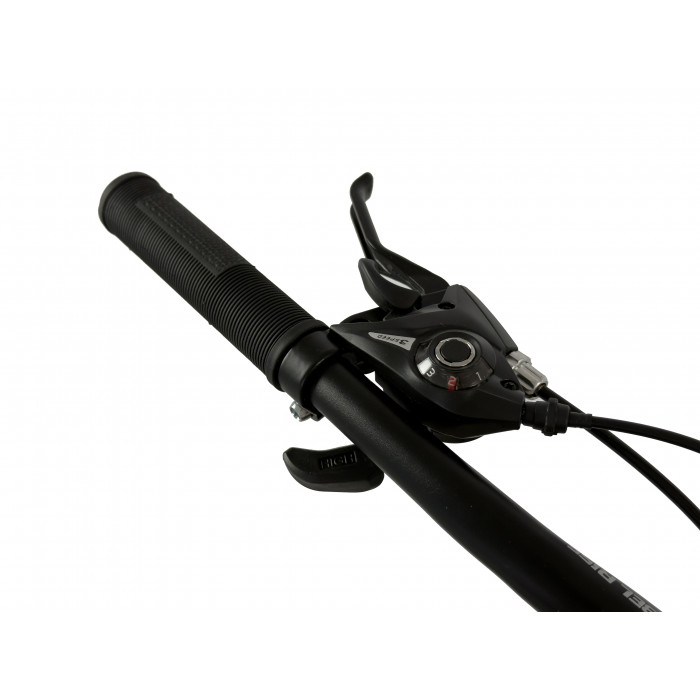 27.5" Велосипед REBEL RISE RANGER R3 087, рама сталь 18, 21ск., MD, dark black, 2025