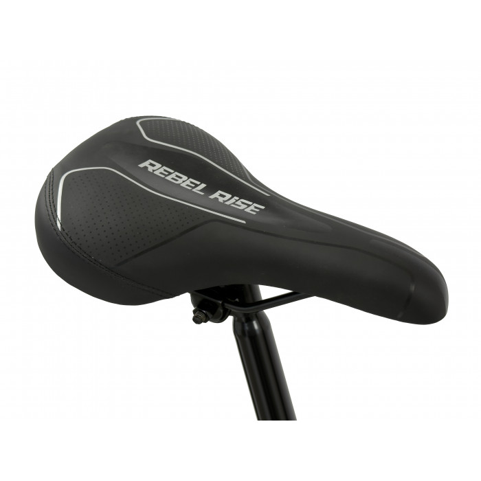 27.5" Велосипед REBEL RISE RANGER R3 087, рама сталь 18, 21ск., MD, dark black, 2025