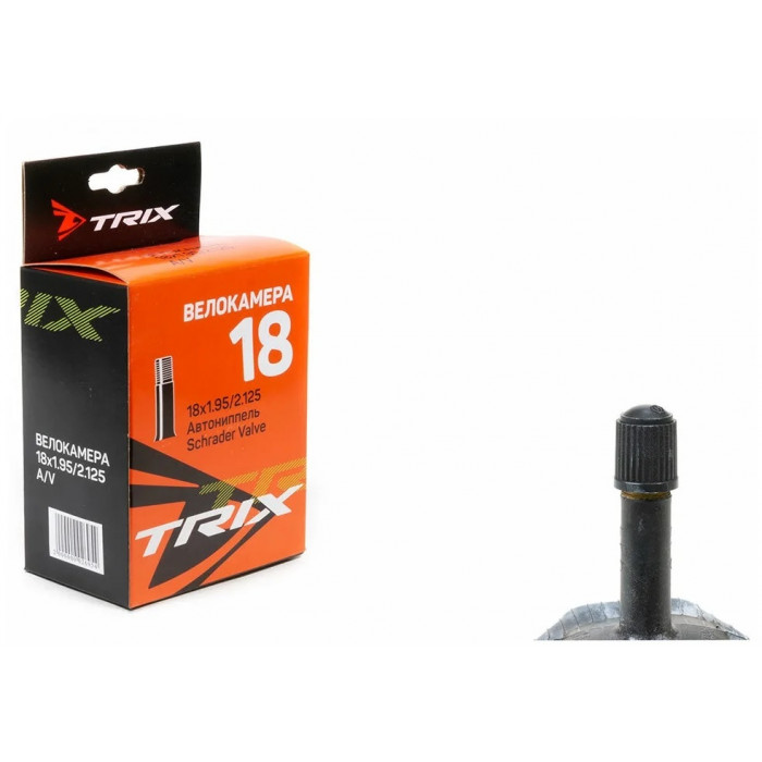 Камера 18x1.95-2.125 TRIX, A/V, бутиловая Камера 18x1.95-2.125 TRIX, A/V, бутиловая