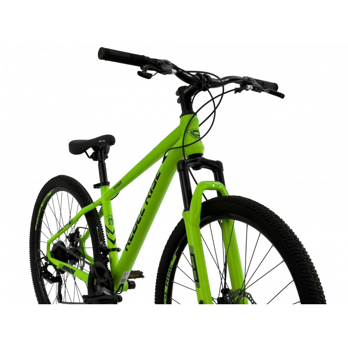 26" Велосипед REBEL RISE RANGER R5 095, рама сталь 19.5, 21ск., MD, green, 2025