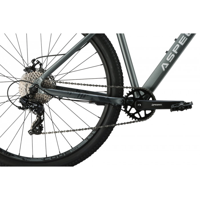 29" Велосипед Aspect RADIUM PRO, рама алюминий 18, 8ск., HD, черный, 2025