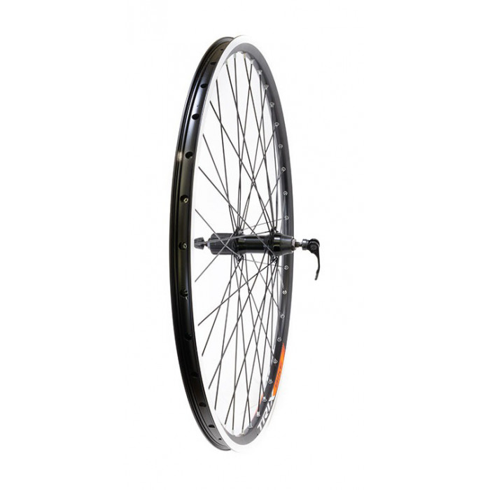 Колесо заднее 27.5" TRIX, обод двойной алюминиевый, 36H, под V-brake, под кассету, 852