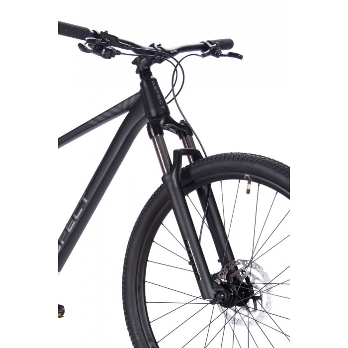 29" Велосипед Aspect NICKEL, рама алюминий 18, 8ск., HD, черный, 2025