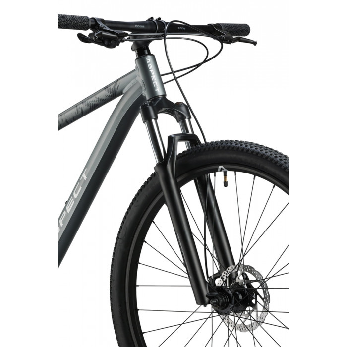 29" Велосипед Aspect RADIUM PRO, рама алюминий 20, 8ск., HD, черный, 2025