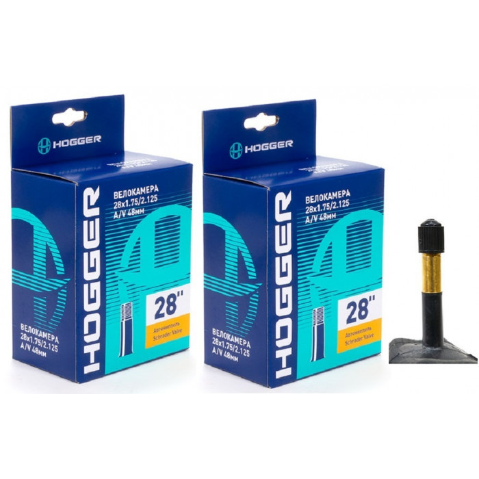 Камера 28x1.75-2.125 HOGGER, A/V 48мм Камера 28x1.75-2.125 HOGGER, A/V 48мм