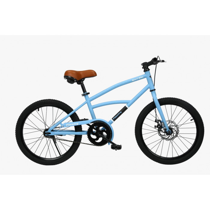 20" Велосипед TT5019, рама сталь, 1ск, MD, синий, 2024