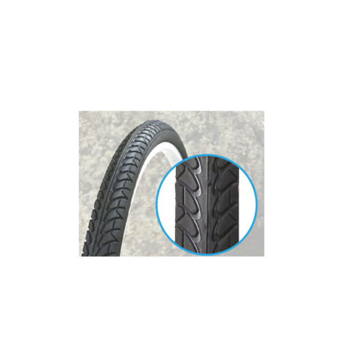 Покрышка 28x1.75 TRIX TXBM-010, 47-622, дорожная, черная