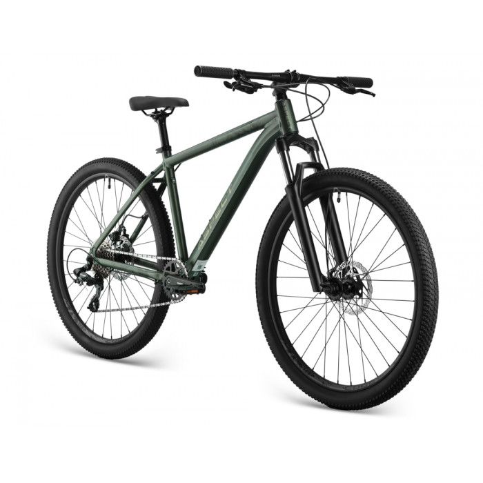 27.5" Велосипед Aspect RADIUM, рама алюминий 18, 8ск., MD, зеленый, 2025