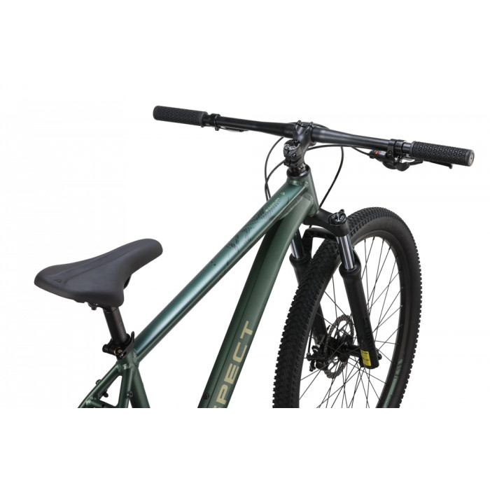 27.5" Велосипед Aspect RADIUM, рама алюминий 18, 8ск., MD, зеленый, 2025