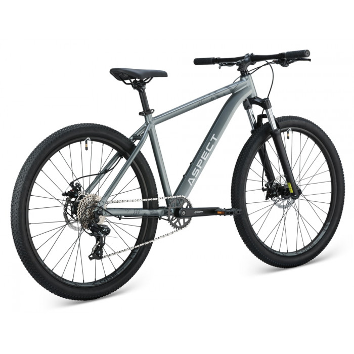 27.5" Велосипед Aspect RADIUM, рама алюминий 16, 8ск., MD, серый, 2025
