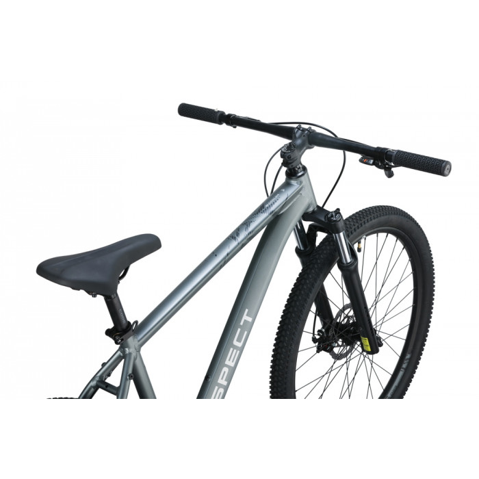 27.5" Велосипед Aspect RADIUM, рама алюминий 16, 8ск., MD, серый, 2025