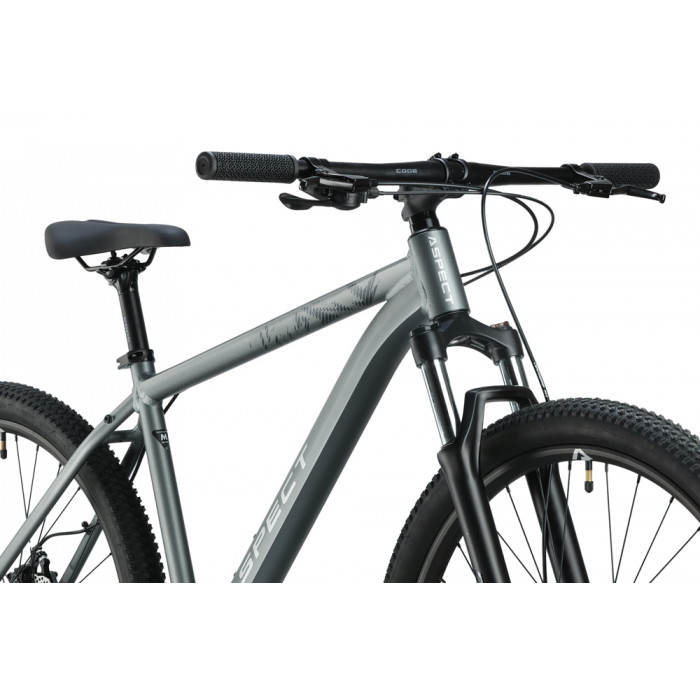 27.5" Велосипед Aspect RADIUM, рама алюминий 16, 8ск., MD, серый, 2025