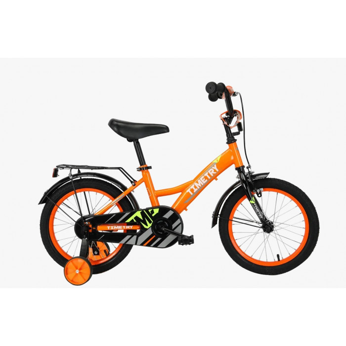 12" Велосипед TT5013, рама сталь, 1ск, V-brake, оранжевый, 2024