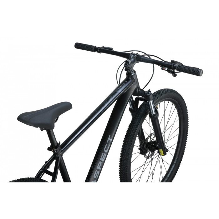 27.5" Велосипед Aspect RADIUM PRO, рама алюминий 18, 8ск., HD, черный, 2025