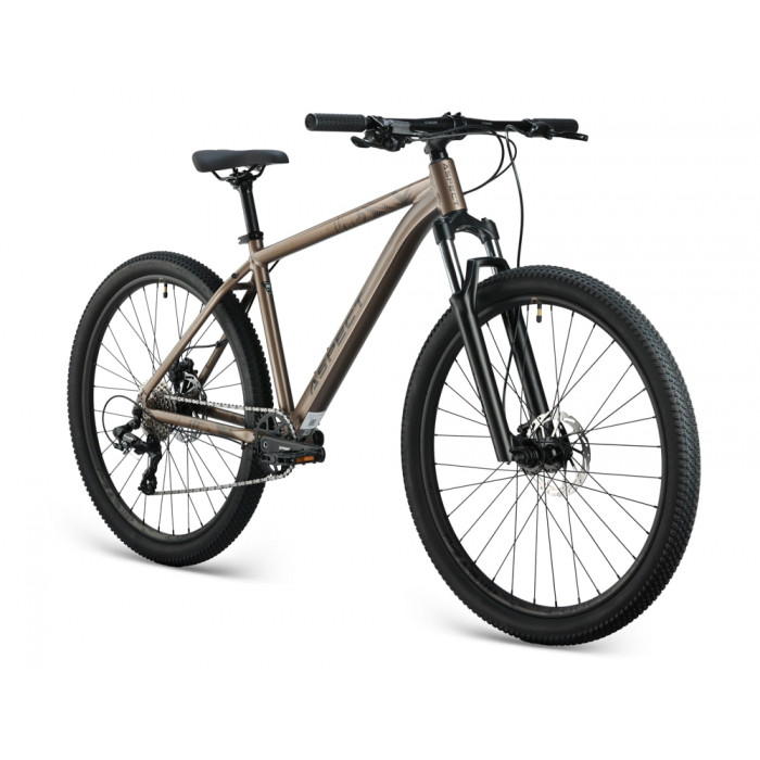 27.5" Велосипед Aspect RADIUM PRO, рама алюминий 16, 8ск., HD, бежевый, 2025