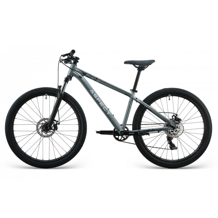 26" Велосипед Aspect RADIUM, рама алюминий 16, 8ск., MD, серый, 2025