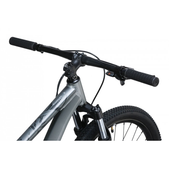 26" Велосипед Aspect RADIUM, рама алюминий 16, 8ск., MD, серый, 2025