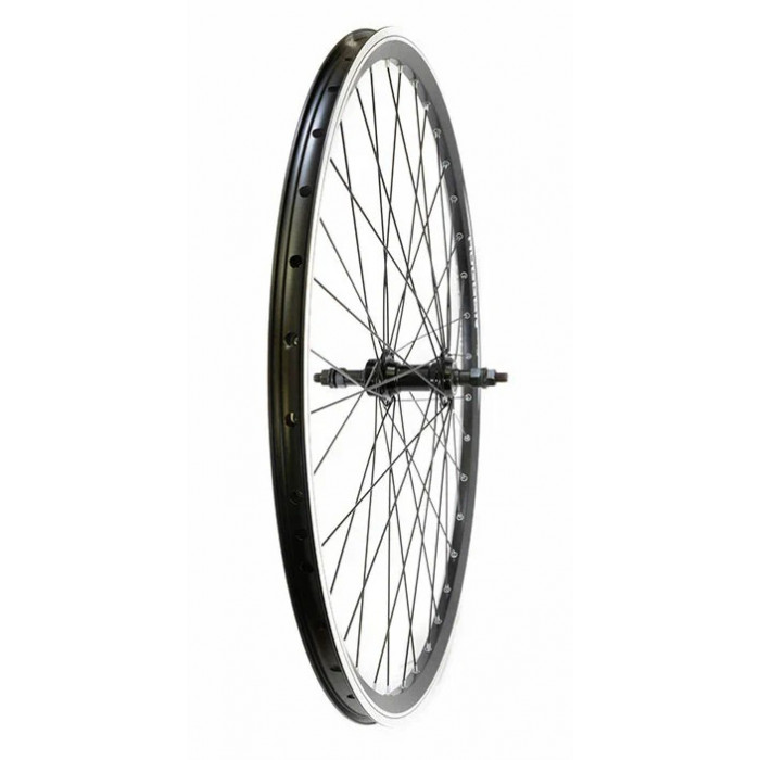 Колесо заднее 27.5" HOGGER, обод двойной алюминиевый, V-brake, под трещотку, 472