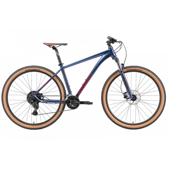 29" Велосипед Stark Router 29.4, рама алюминий 20, 18ск, HD, королевский синий/бургунди, 2025